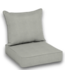57140 Grey Solid Deep Seat Patio Chair Cushion