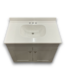 57146 Cloud Gray Vanity W/top 30"