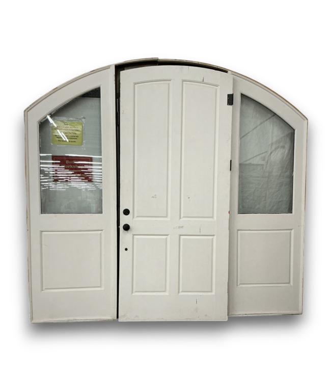 57126 41.5 X 96 4 Panel Top Arch Exterior Door Slab