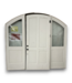 57126 41.5 X 96 4 Panel Top Arch Exterior Door Slab