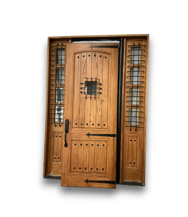 57127 36 X 96 2 Panel Door And Side Light Frame Ext. Door