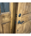 57130 42 X 96 Brown Wood 2 Panel Door And Frame