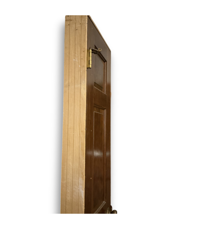 57142 18 X 80 Dark Brown 2 Panel Prehung Interior Door
