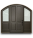 57126 41.5 X 96 4 Panel Top Arch Exterior Door Slab