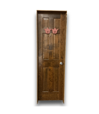 Bud's Warehouse 57149 24 X 80 Dark Brown Prehung Interior Door