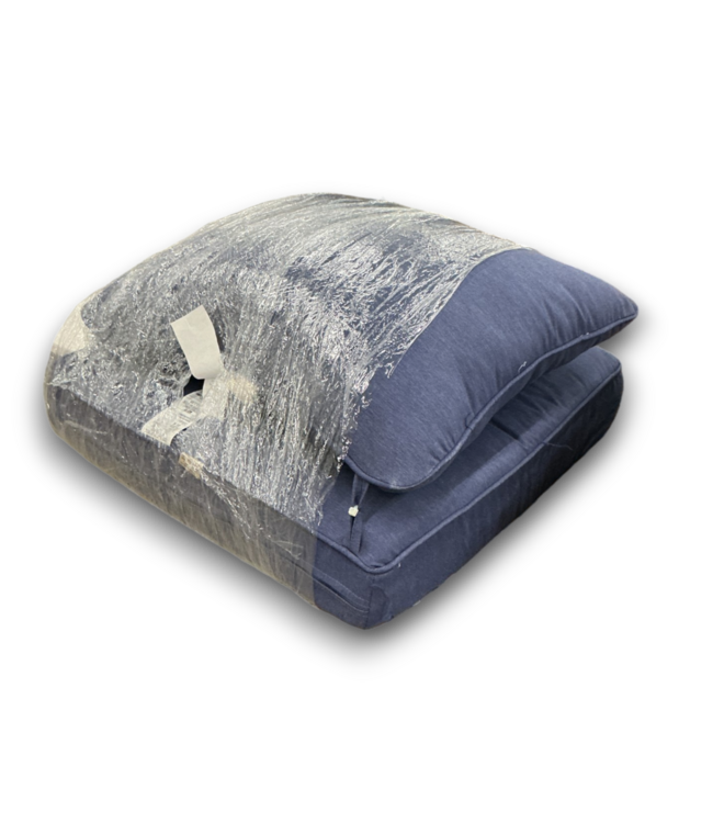 57155 25 X 25 2-piece Patio Chair Cushion Blue