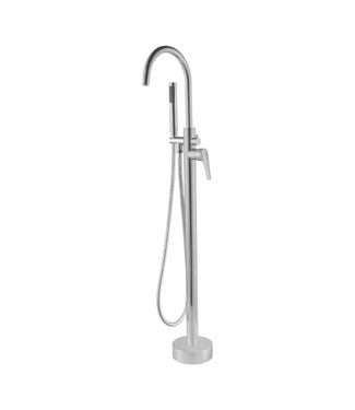 57159 Brushed Nickel Freestanding Bathtub Faucet/Hand Shower