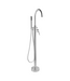 57161 Chrome 1-Handle Freestanding Bathtub Faucet