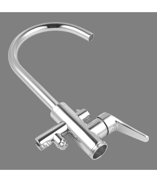 57161 Chrome 1-Handle Freestanding Bathtub Faucet