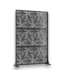 57165 Metal Privacy Screen Outdoor Freestanding Patio Garden Deck Or Balcony