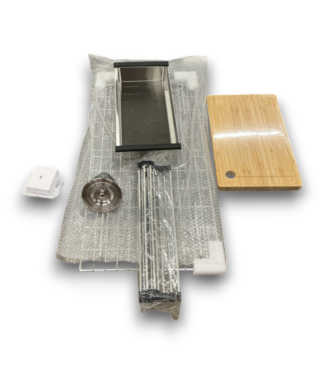57167 Graphite Steel Kitchen Workstation Sink 36"