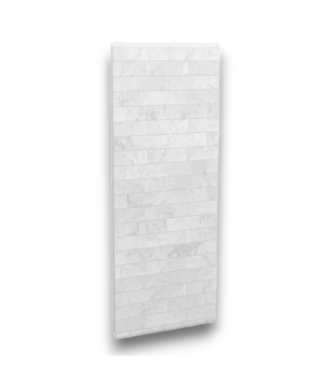 57169 5-piece Rectangle Alcove Shower Kit 32" X 48"