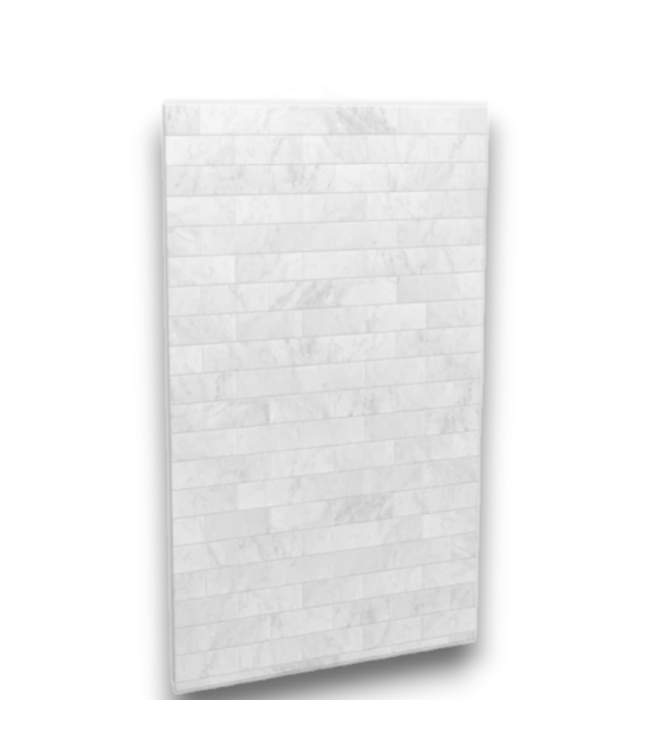 57169 5-piece Rectangle Alcove Shower Kit 32" X 48"