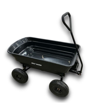 Bud's Warehouse 57179 Poly Garden Dump Cart With 180° Rotating Handle 600 Lbs. Capacity