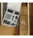 57181 King Dark Brown Bed Frame With Headboard