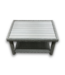 57182 Gray Wicker Outdoor Table