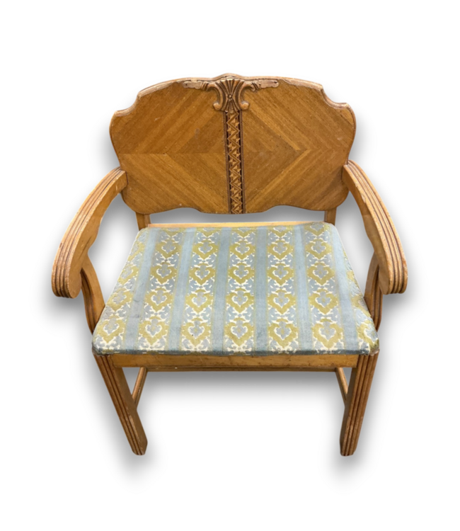 57188 Vintage Honey Vanity & Chair