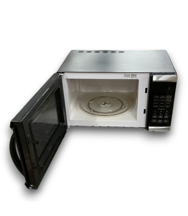 57178 Black & Stainless Countertop Microwave
