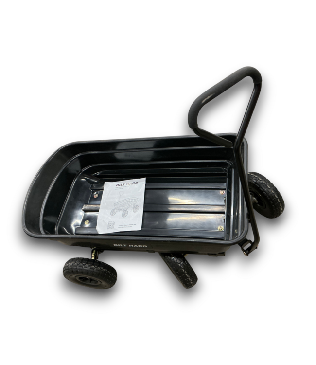 57179 Poly Garden Dump Cart With 180° Rotating Handle 600 Lbs. Capacity