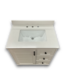 57196 White Vanity W/top 30"