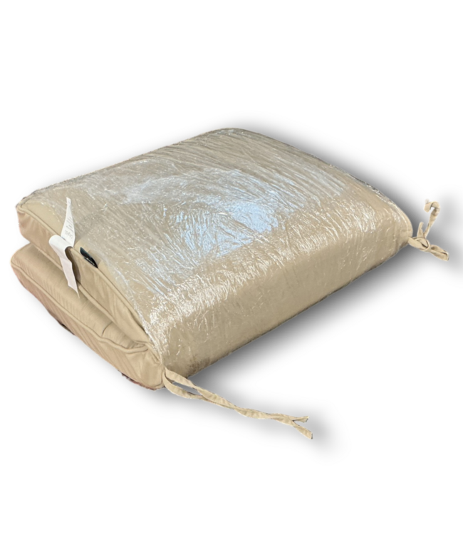 57197 20x 21 2 Piece Tan Patron Chair Cushion