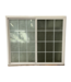 57204 60 X 72 White Vinyl Grid Sliding Windows