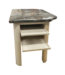 57214 Birch Table With Rust & River Resin Top