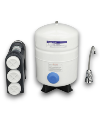 Bud's Warehouse 57226 Triple-stage Reverse Osmoses Under Sink Water Filtration System W/faucet