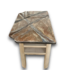 57214 Birch Table With Rust & River Resin Top