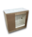 57220 36 X 35 Beige Oak Bathroom Sink Vanity
