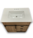 57221 Natural Oak Vanity W/top 30"