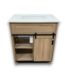 57221 Natural Oak Vanity W/top 30"