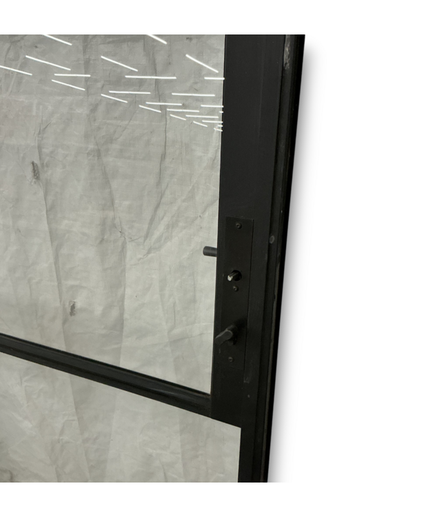 57229 93 X 92 Metal And Full Glas Exterior Doors