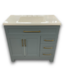 57230 Cauley Coastal Slate Bathroom Vanity With Top