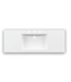 57235 Composite 48" Bathroom Vanity Top With Integrated Basin White