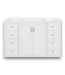 57234 Assembly Required White 48" Classic Bathroom Vanity
