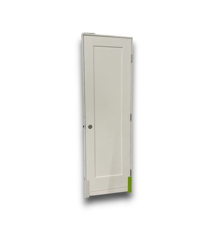 57245 24 X 80 Prehung White 1 Panel Interior Door
