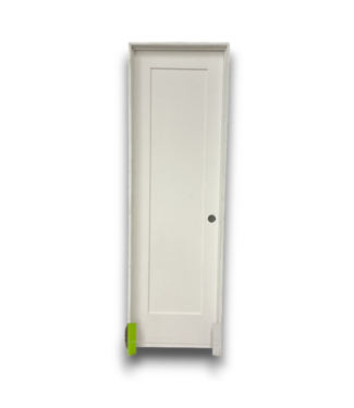 Bud's Warehouse 57245 24 X 80 Prehung White 1 Panel Interior Door