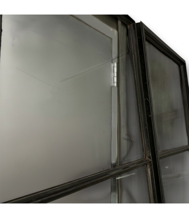 57229 93 X 92 Metal And Full Glas Exterior Doors