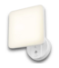 57254 White Dusk To Dawn Flood Light