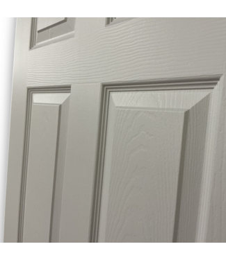 Bud's Warehouse 57259 30 X 80 White 6 Panel Interior Door Slab
