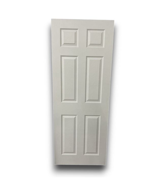 57259 30 X 80 White 6 Panel Interior Door Slab