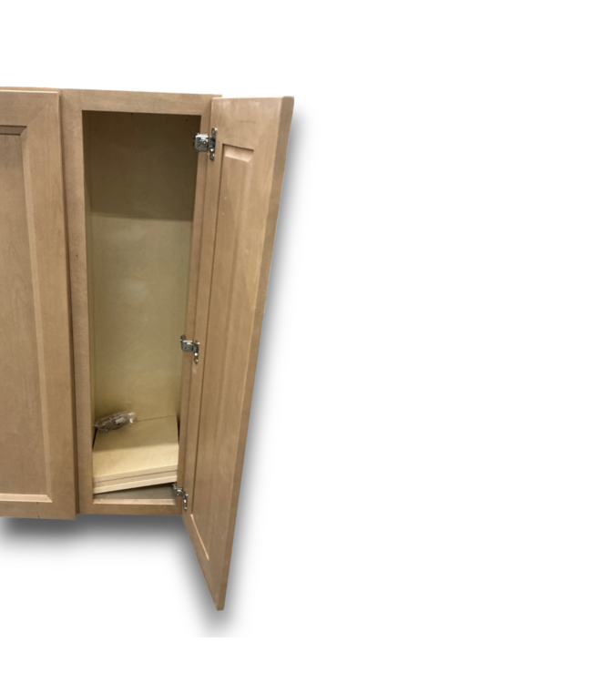 57261 4 Piece Butterscotch Shaker Style Soft Close Cabinet Set
