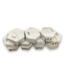 57270 Nouveau Greige Matte Porcelain Hexagon Floor And Wall Tile 11 Boxes
