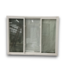 57278 82 X 62 White Vinyl Double Vertical Window