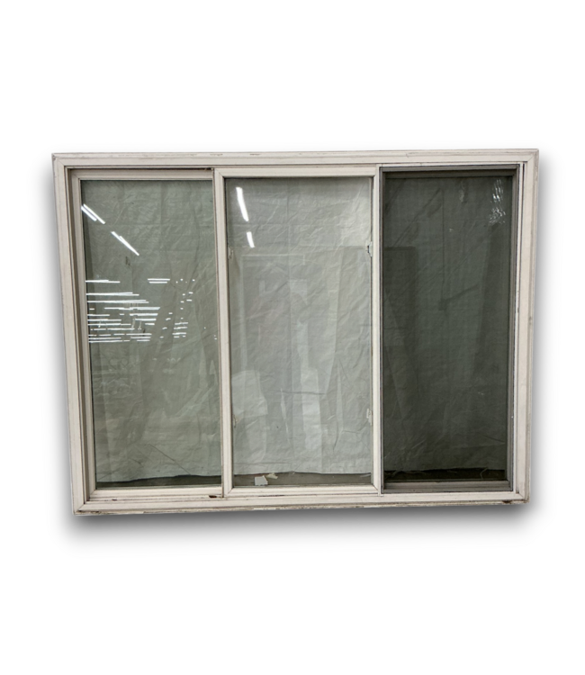 57278 82 X 62 White Vinyl Double Vertical Window