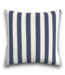 57283 Graphic Print Blue Stripes Throw Pillow