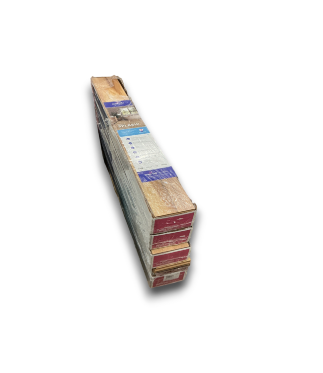 57288 80 Square Feet Of Light Brown Laminate Flooring