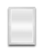 57289 Rectangle White Framed Wall Mirror
