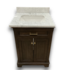 57296 Deep Walnut Vanity W/top 24"